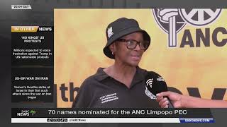 70 names nominated for ANC Limpopo PEC