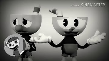 Cuphead intro with black and White ☺😊