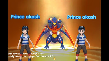 Pocketown Evolution of Mega Garchomp X R2