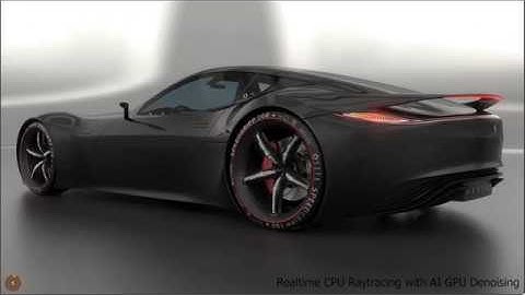 VRED 2019.3 Artificial Intelligence GPU Denoising