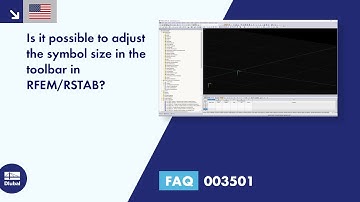 [EN] FAQ 003501 | Is it possible to adjust the symbol size in the toolbar in RFEM/RSTAB?