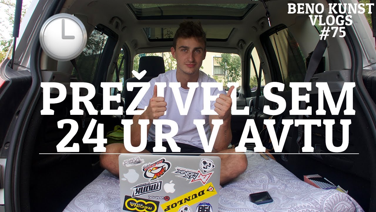 ŽIVEL SEM V AVTU 24 UR #75 /Beno Kunst