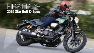 2015 Star Bolt C-Spec First Ride - MotoUSA