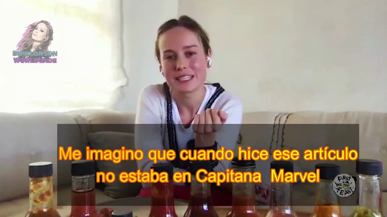 Brie Larson says in "The hot ones" that she´s not scared of fame anymore (subtitulado al español)