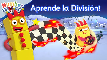 Numberblocks en Español - Aprende a Dividir | Dibujos de matemáticas para niños | 12345