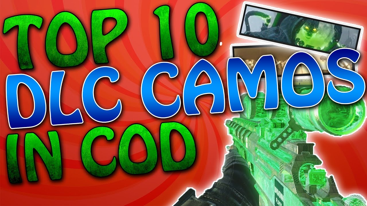 "TOP 10 DLC CAMOS IN CALL OF DUTY!" - "Afterlife Camo", "Champion Camo", & MORE! (BEST DLC Camos)