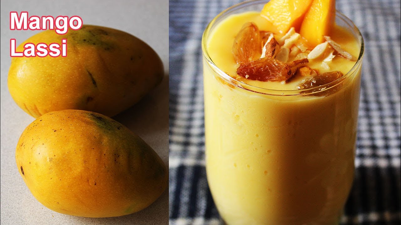 Mango Lassi Recipe | Summer Drink | Mango Yogurt Smoothie - Mango Delight