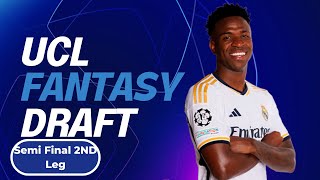 UCL FANTASY SEMI FINAL 2ND LEG TEAM SELECTION | TRANSFERS | CHAMPIONS LEAGUE FANTASY 2023-2024