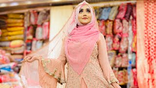 Simple bridal look with hijab || bridal outfit live || latest bridal lehenga designs 2021 screenshot 5