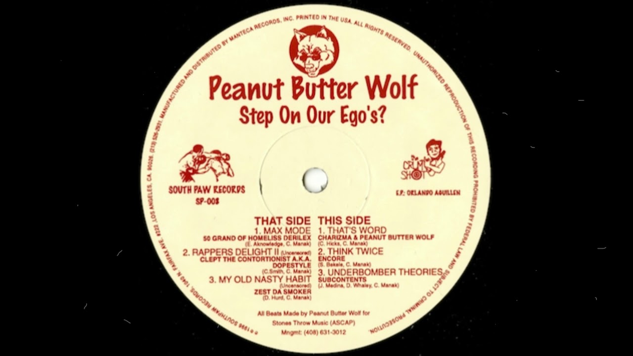 Charizma & Peanut Butter Wolf – That's Word (pro. Peanut Butter