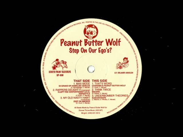 Peanut Butter Wolf / バンクシーデザイン オムニバスレコード sddefault.jpg