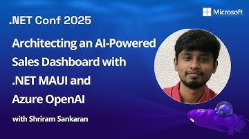 Architecting an AI-Powered Sales Dashboard with .NET MAUI and Azure OpenAI