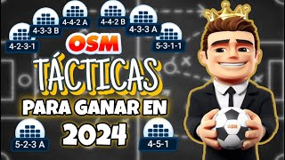 🏆 LAS 8 TÁCTICAS QUE DEBES USAR EN 2024 🏆 | ⚽ OSM 23/24 ⚽