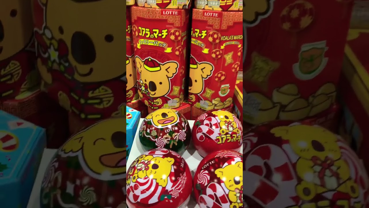 Satisfying Video - Playing with Lotte Koala’s March Chocolate