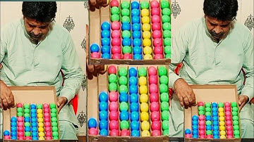 ball sort puzzle master level game! mini ball matching game#AleezyGames