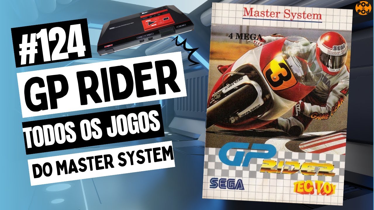 Gp Rider Master System DUVIDO QUE VOCÊ LEMBRE DESSE! GP RIDER - PARA MASTER SYSTEM (Review ...