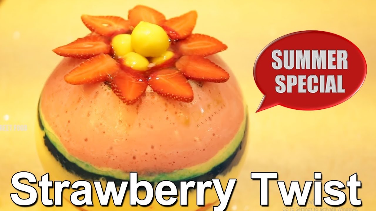 Strawberry Twist | Special Summer Strawberry Twist | Yummy Street Food