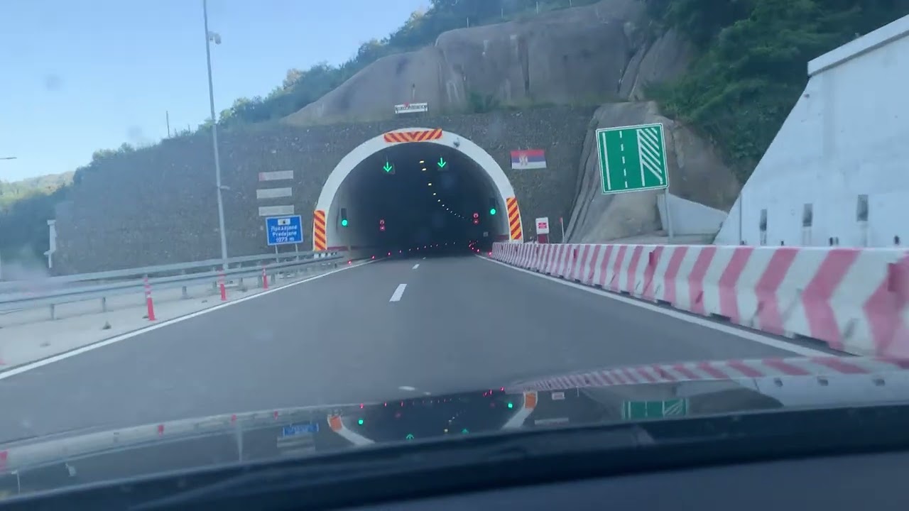 Lepote Srbije, vožnja, autoput BG - Vranje, Grdelička klisura, celom dužinom