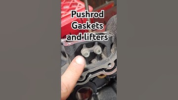 Pushrod gaskets and lifters #harleydavidson #sportster #motorcycle #xl1200 #lifters #pushrod