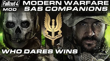 Modern Warfare SAS Followers Mod - Fallout4