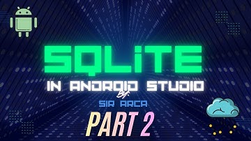 SQLite tutorial in Android Studio - Filipino - Part 1 #android  #programming  #androidstudio
