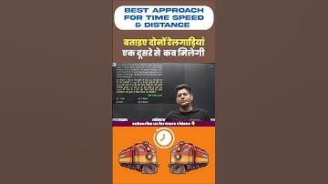 Time speed and distance abhinay sir clip cgl mains strategy 2024 #ssccglmaths