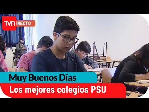 ¿Cuánto cuesta estudiar en los colegios con mejores puntajes PSU? | Muy buenos días