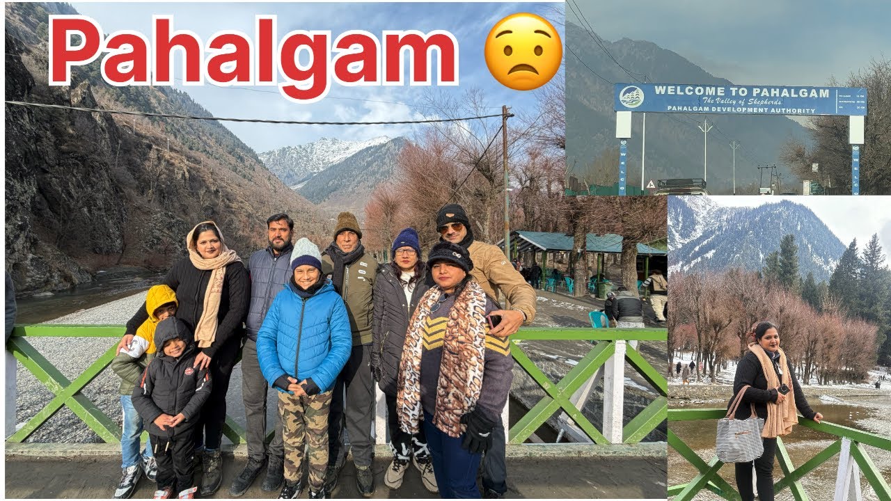 पहलगाम में हम कहाँ कहाँ गए 🥰🥰✅betabvalley aruvalley 