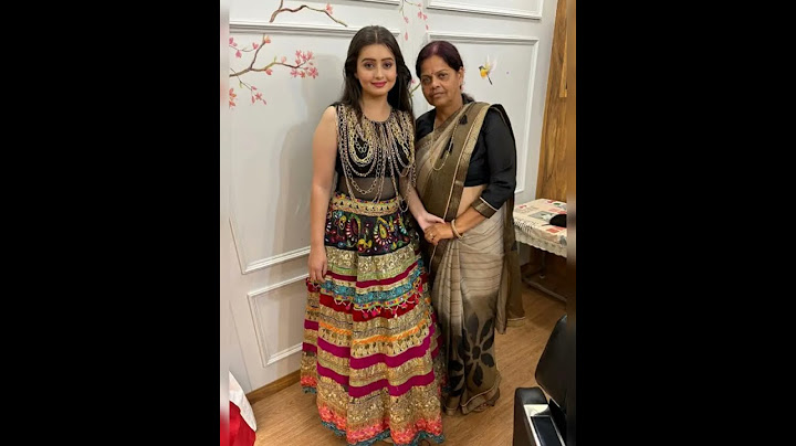 Chahat Pandey with her mom 😍❤️🌹🥀 #nathserial