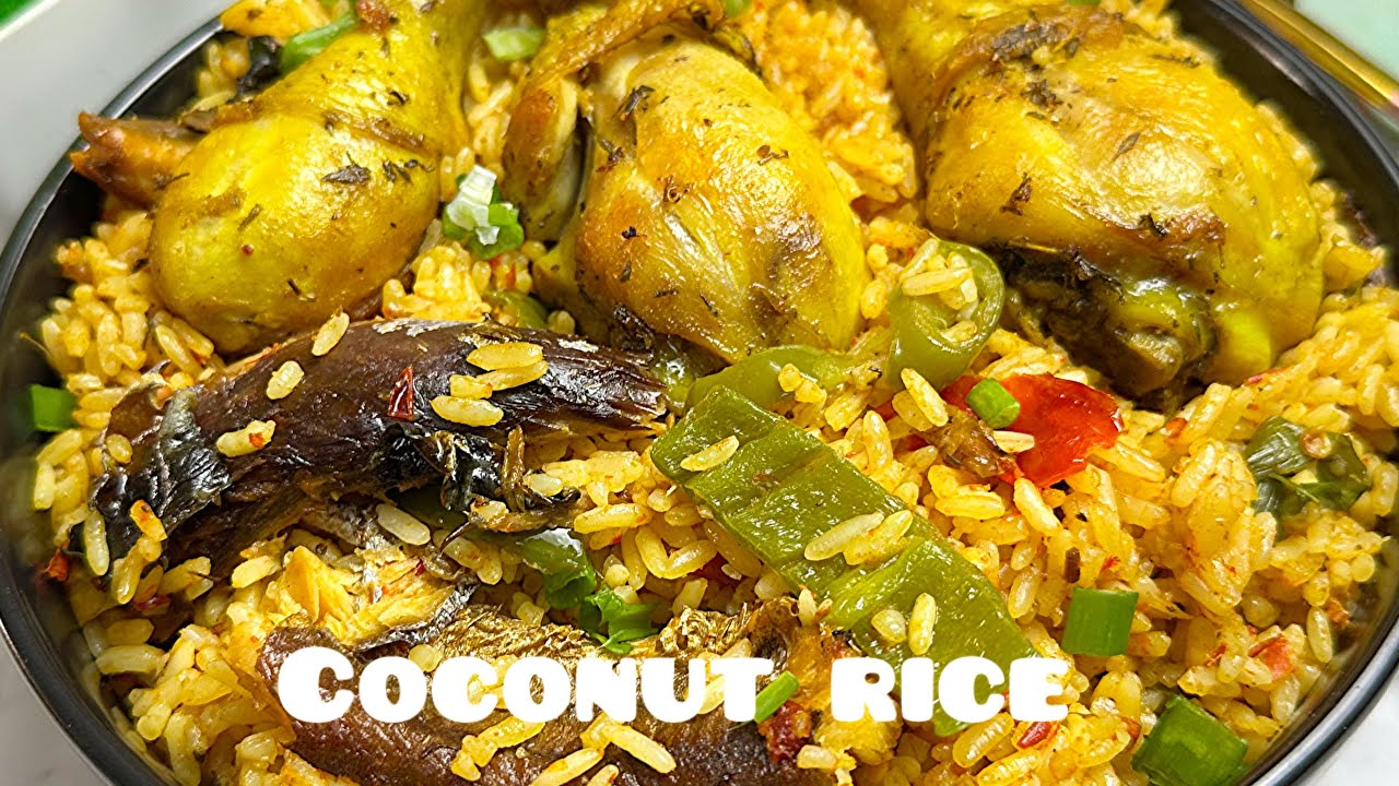 How to Make Nigerian Coconut Rice | Easy and Flavorful Recipe - YouTube