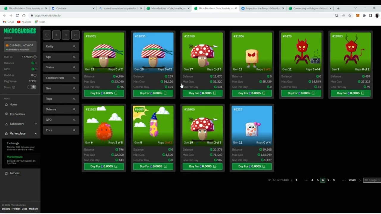 Bridging to Polygon & Purchasing a Buddy | MicroBuddies