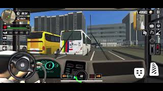 Bus driver do excellent parking in reverse gear screenshot 5