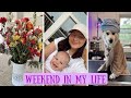 WEEKEND IN MY LIFE: farmers market, shopping, hauls + more!