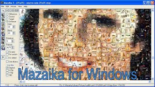 Mazaika Tutorial. Make a Photo Mosaic from your photos.