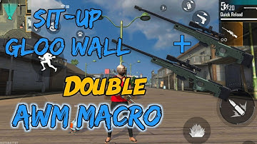 MEMU PLAY DOUBLE AWM MACRO TUTORIAL || SIT-UP GLOO WALL AND DOUBLE AWM MACRO || AWM MACRO IN MEMU