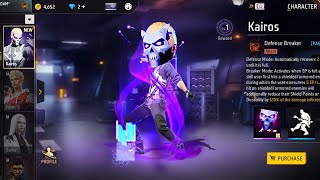 KAIROS AWAKENING 😱 NEW CHARACTER ✅ GOT 🤯 EVO REWARDS 🤑  BUY 700.000 DIAMONDS 💎 FREE FIRE 🔥🔥