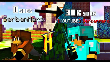 How to get 30.000 SUBSCRIBERS and get YOUTUBE rank on HYPIXEL !