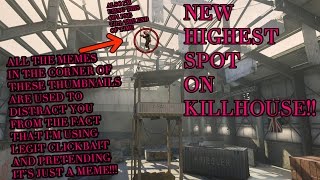 MWR Highest Spot on Killhouse! (Shotgun jump)