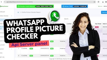 Profile Picture Checker web panel | No need channel no banned issues
