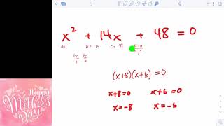 5/11 Algebra 1 E-Learning