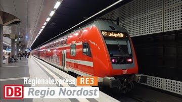 DB Regio Nordost | Mitfahrt RE3: Lu. Wittenberg Hbf - Berlin - Stralsund Hbf | BR 147 + DBpzfa 763.5