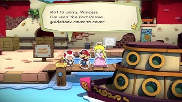 Paper Mario: Color Splash Part 1 - Port Prisma