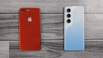 iPhone 7 Plus Vs Tecno Camon 40 Pro Speed Test Comparison 