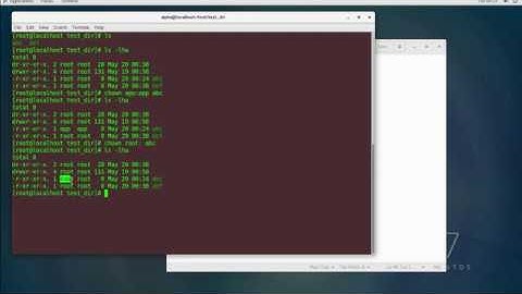 Linux/Unix Tutorial for Beginners - chown command