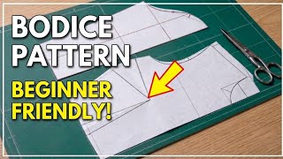 Full Bodice Block & Sleeve Pattern Making for Beginners | Easy Step-by-Step Tutorial 📐✂️ News