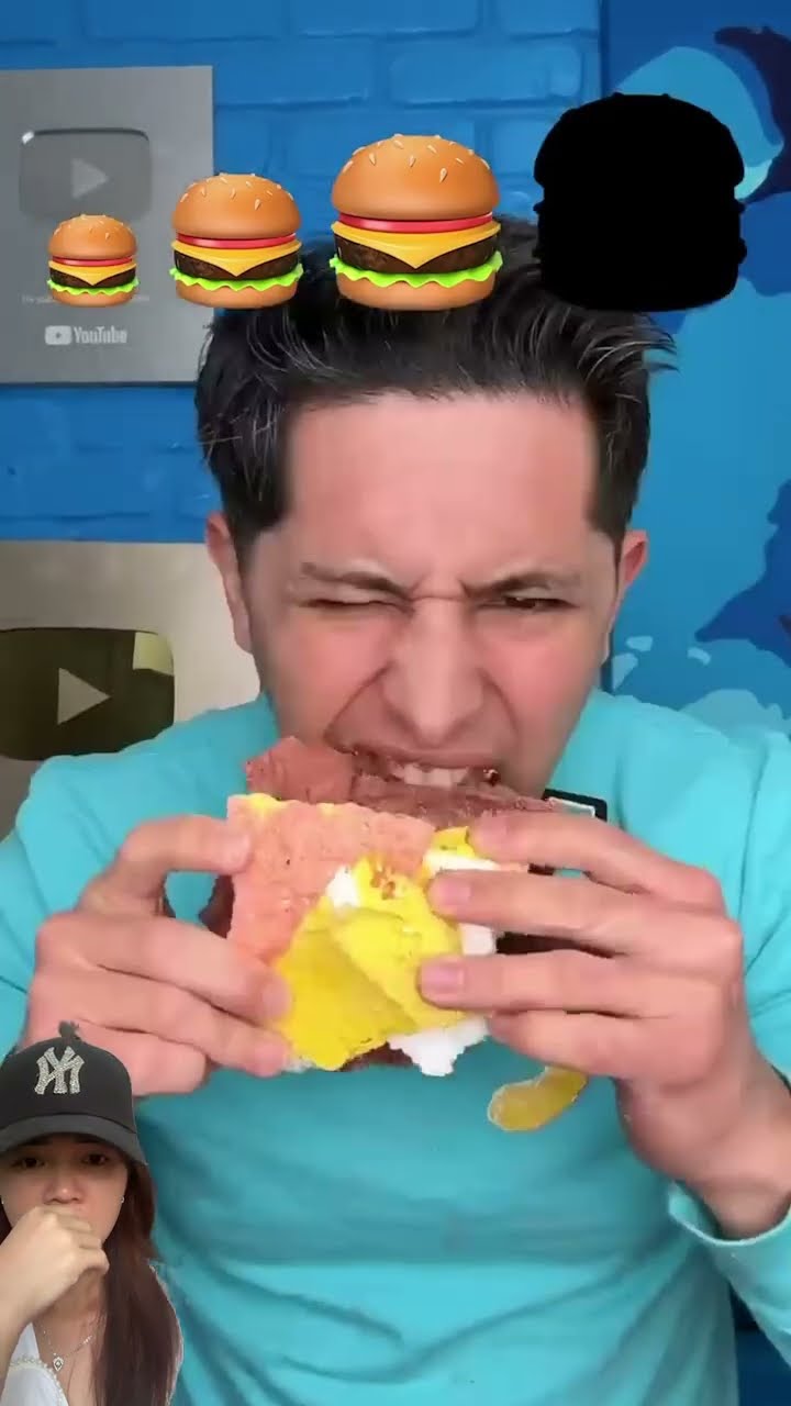 Panggang permen yupi burger ⁉️