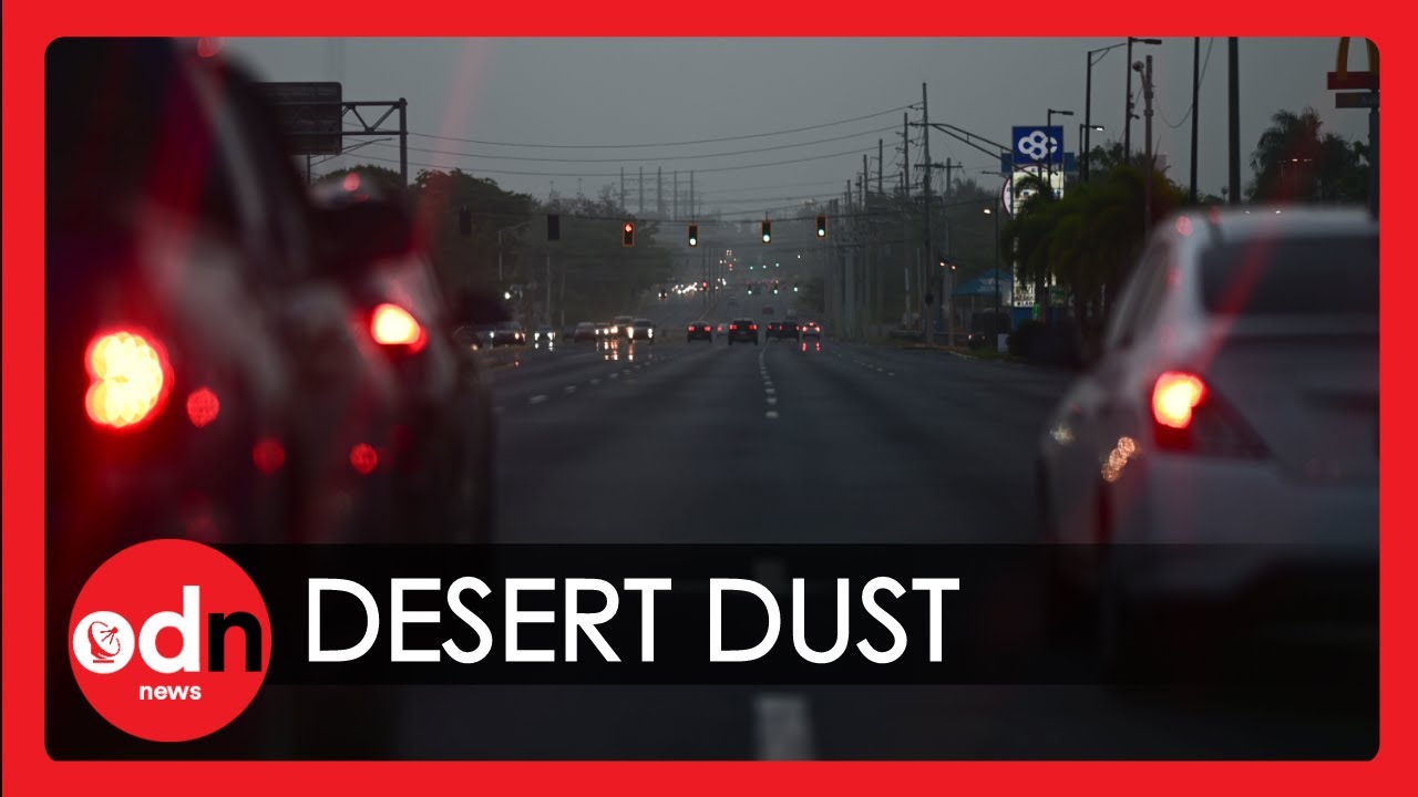 'Godzilla' Saharan Dust Plume Engulfs Mexico and Caribbean