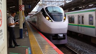 52M E657系水ｶﾂK5編成  柏入線シーン