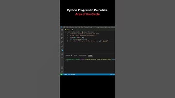 Python Program for Circle Area Calculation - Simplify Your Math with Python