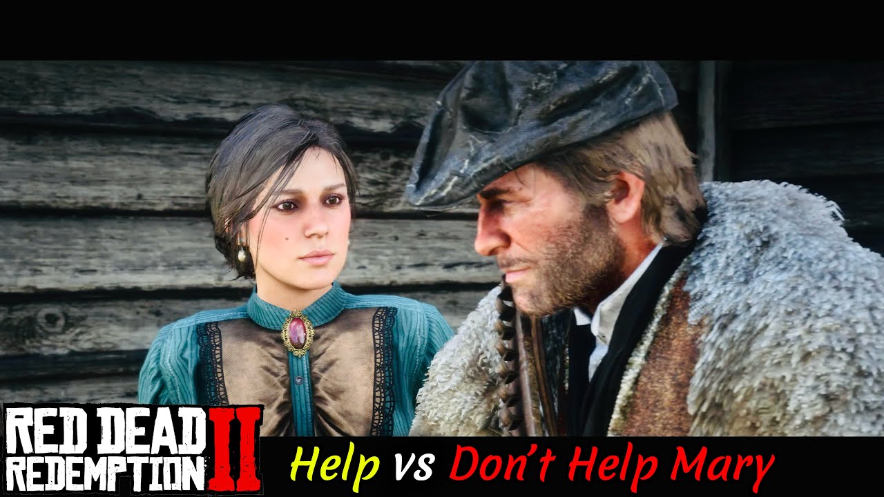 RDR2 Help vs Don't Help Mary - What Happens? (All Outcomes) - YouTube